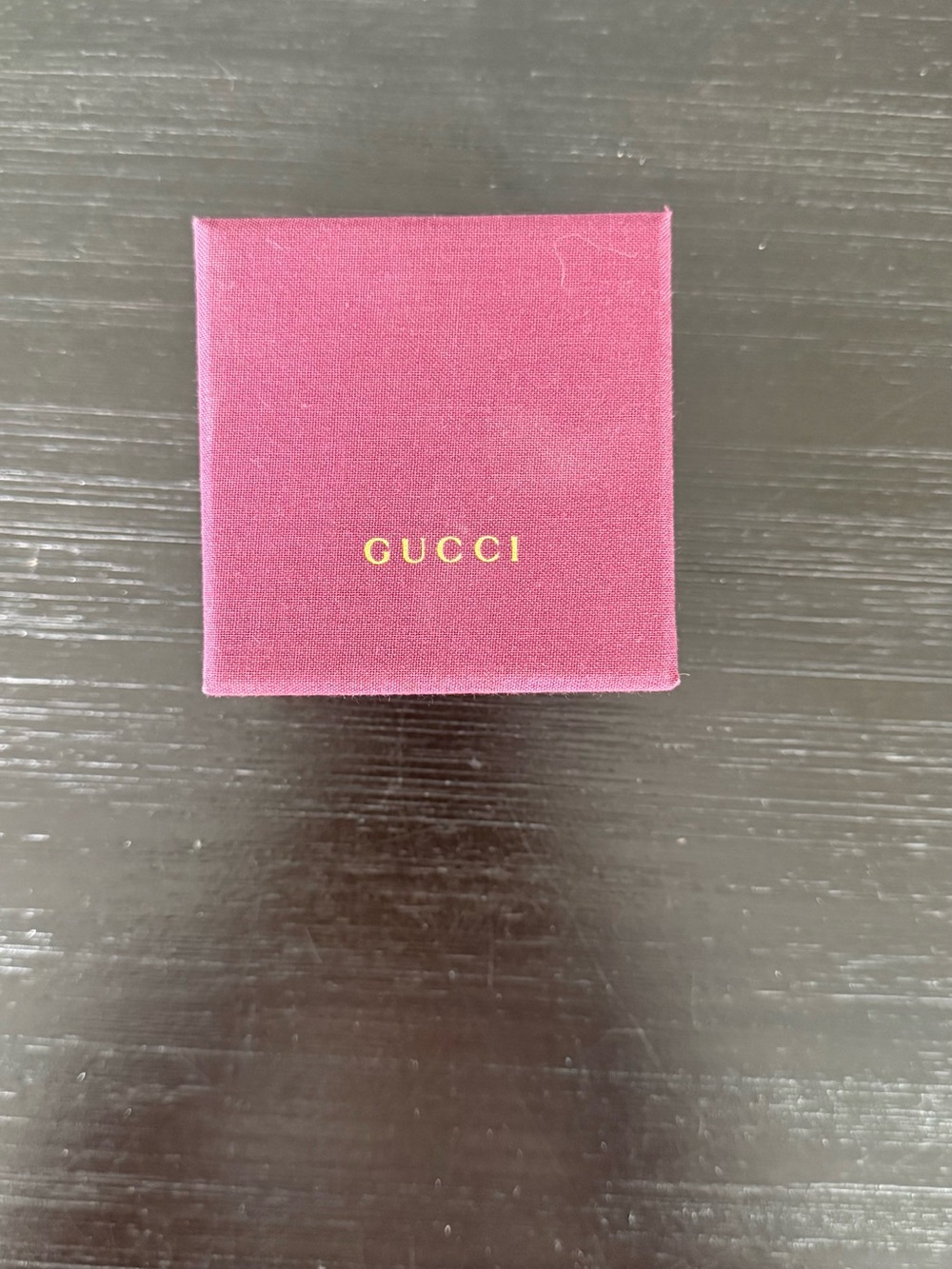 Gucci Women’s Jewelry Box in Decadent Burgundy